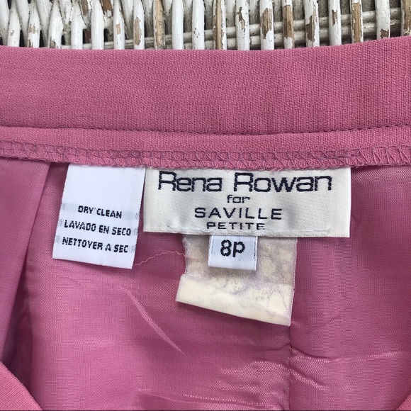 🆕{Rena Rowan SEVILLE} Vintage High-waist Pink Mini Skirt - Picture 3 of 5